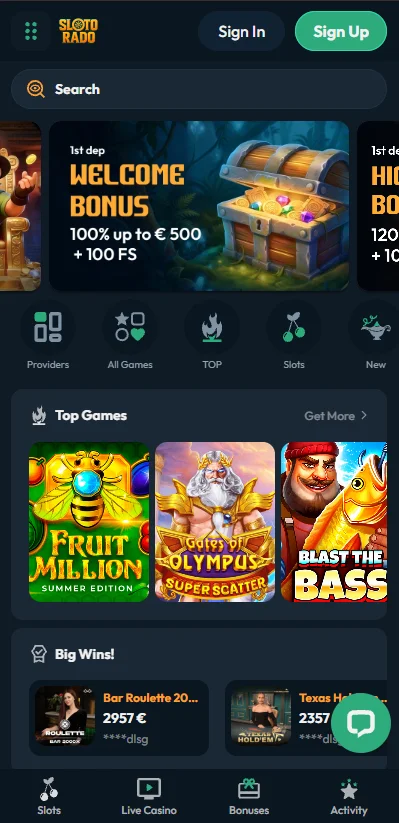 Slotorado Casino App